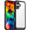 Phonesta Acrylic Hybrid Back Cover hoesje voor Apple iPhone 17 - Zwart