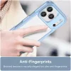 Phonesta Acrylic Hybrid Back Cover hoesje voor Apple iPhone 17 Pro - Blauw 5