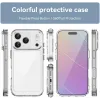 Phonesta Acrylic Hybrid Back Cover hoesje voor Apple iPhone 17 Pro - Transparant 2