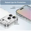 Phonesta Acrylic Hybrid Back Cover hoesje voor Apple iPhone 17 Pro - Transparant 6
