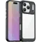 Phonesta Acrylic Hybrid Back Cover hoesje voor Apple iPhone 17 Pro - Zwart