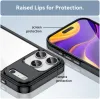 Phonesta Acrylic Hybrid Back Cover hoesje voor Apple iPhone 17 Pro Max - Zwart 6