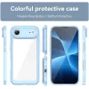 Phonesta Acrylic Hybrid Back Cover hoesje voor Apple iPhone Air - Blauw 2