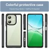Phonesta Acrylic Hybrid Back Cover hoesje voor Oppo A5 Pro - Zwart 2