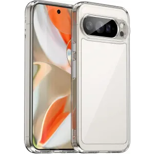 Phonesta Acrylic Hybrid Back Cover hoesje voor Google Pixel 10 Pro XL - Transparant