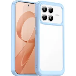 Phonesta Acrylic Hybrid Back Cover hoesje voor Xiaomi Poco F8 Pro - Blauw