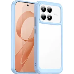 Phonesta Acrylic Hybrid Back Cover hoesje voor Xiaomi Poco F8 Pro - Blauw