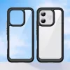 Phonesta Acrylic Hybrid Back Cover hoesje voor HONOR 600 Lite - Zwart 8