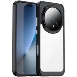 Phonesta Acrylic Hybrid Back Cover hoesje voor HONOR Magic8 Pro - Zwart