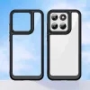 Phonesta Acrylic Hybrid Back Cover hoesje voor Motorola Moto G67/G77 - Zwart 8