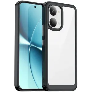 Phonesta Acrylic Hybrid Back Cover hoesje voor Xiaomi Poco X8 Pro Max - Zwart