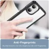Phonesta Acrylic Hybrid Back Cover hoesje voor Xiaomi Poco X8 Pro Max - Zwart 5