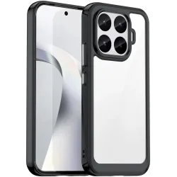 Phonesta Acrylic Hybrid Back Cover hoesje voor Xiaomi 17T - Zwart