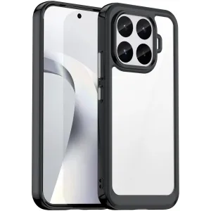 Phonesta Acrylic Hybrid Back Cover hoesje voor Xiaomi 17T - Zwart