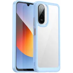 Phonesta Acrylic Hybrid Back Cover hoesje voor Xiaomi Redmi A7 Pro - Blauw