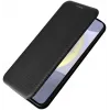 Phonesta Carbon Fiber Skin Book Wallet Case hoesje voor Samsung Galaxy S25 Plus - Zwart 5