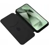 Phonesta Carbon Fiber Skin Book Wallet Case hoesje voor Samsung Galaxy S24 FE - Zwart 2