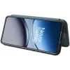 Phonesta Carbon Fiber Skin Book Wallet Case hoesje voor OnePlus Nord 4 - Donkergroen 3