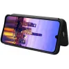Phonesta Carbon Fiber Skin Book Wallet Case hoesje voor Samsung Galaxy A16 - Zwart 3