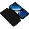 Phonesta Carbon Fiber Skin Book Wallet Case hoesje voor Xiaomi Poco X7 Pro - Zwart 2