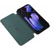 Phonesta Carbon Fiber Skin Book Wallet Case hoesje voor Google Pixel 9a - Donkergroen 2