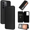 Phonesta Carbon Fiber Skin Book Wallet Case hoesje voor Realme 14x / C75 - Zwart 6