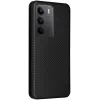Phonesta Carbon Fiber Skin Book Wallet Case hoesje voor Realme 14x / C75 - Zwart 8