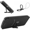 Phonesta Carbon Fiber Skin Book Wallet Case hoesje voor Xiaomi Redmi 14C / Xiaomi Poco C75 - Zwart 6