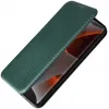 Phonesta Carbon Fiber Skin Book Wallet Case hoesje voor Motorola Edge 50 Pro - Donkergroen 5