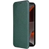 Phonesta Carbon Fiber Skin Book Wallet Case hoesje voor Motorola Edge 50 Pro - Donkergroen 7
