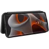 Phonesta Carbon Fiber Skin Book Wallet Case hoesje voor Motorola Edge 50 Pro - Zwart 3