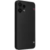 Phonesta Carbon Fiber Skin Book Wallet Case hoesje voor Nothing Phone (3a) Lite - Zwart 2