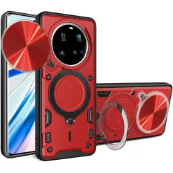 Phonesta CamLock Back Cover hoesje voor Xiaomi 15 Ultra - Rood