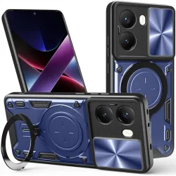 Phonesta CamLock Back Cover hoesje voor Xiaomi Poco X7 Pro - Blauw