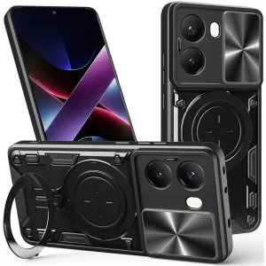 Phonesta CamLock Back Cover hoesje voor Xiaomi Poco X7 Pro - Zwart