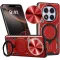 Phonesta CamLock Back Cover hoesje voor Xiaomi Redmi Note 14 Pro 5G / Xiaomi Poco X7 - Rood