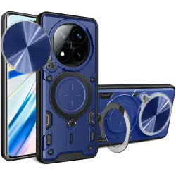 Phonesta CamLock Back Cover hoesje voor Xiaomi Redmi Note 14 Pro Plus - Blauw
