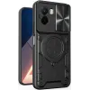 Phonesta CamLock Back Cover hoesje voor Xiaomi Poco M7 - Zwart 0