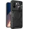 Phonesta CamLock Back Cover hoesje voor Xiaomi Poco M7 - Zwart