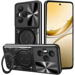 Phonesta CamLock Back Cover hoesje voor HONOR 400 Pro - Zwart