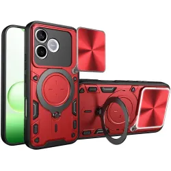 Phonesta CamLock Back Cover hoesje voor HONOR 600 Lite - Rood