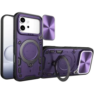 Phonesta CamLock Back Cover hoesje voor HONOR 600/600 Pro - Paars