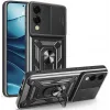 Phonesta CamShield Back Cover hoesje voor Samsung Galaxy S25 Edge - Zwart