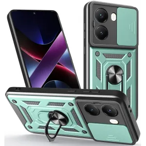 Phonesta CamShield Back Cover hoesje voor Xiaomi Poco X7 Pro - Groen