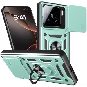 Phonesta CamShield Back Cover hoesje voor Xiaomi 15 - Groen