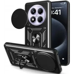 Phonesta CamShield Back Cover hoesje voor Xiaomi Redmi Note 14 Pro 4G - Zwart