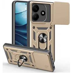 Phonesta CamShield Back Cover hoesje voor Xiaomi Redmi Note 14 5G - Goud