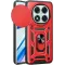 Phonesta CamShield Back Cover hoesje voor Xiaomi Redmi Note 14 Pro 5G / Xiaomi Poco X7 - Rood
