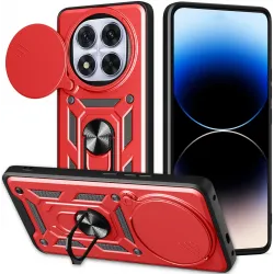 Phonesta CamShield Back Cover hoesje voor Xiaomi Redmi Note 14 Pro Plus - Rood