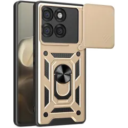 Phonesta CamShield Back Cover hoesje voor Motorola Edge 60 Pro - Goud